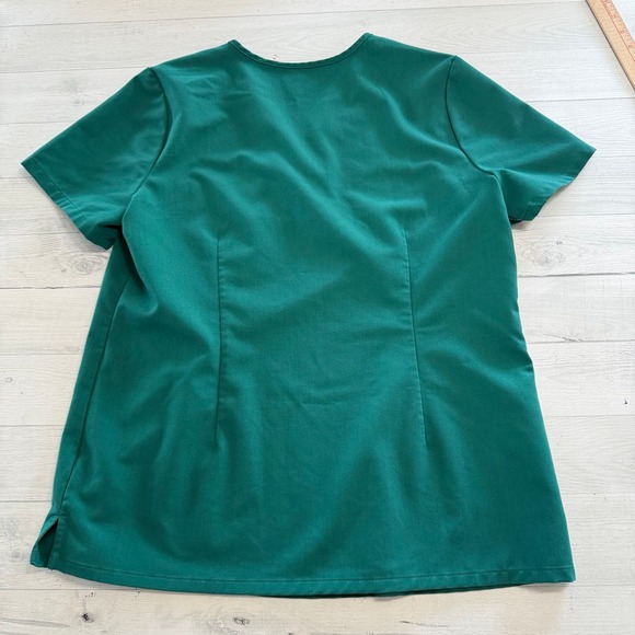 Figs scrub set pants and matching top hunter green womens size medium - Picture 5 of 11